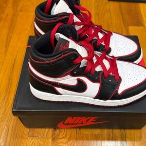 Jordan Kids Sneakers Black Red White